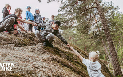 Metsä ja parkour – loistava yhdistelmä!