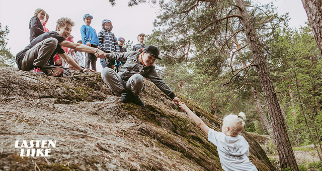 Metsä ja parkour – loistava yhdistelmä!