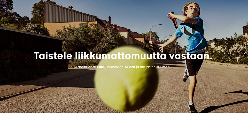 Tekstiviestillä lisää liikettä lapsille – Stadium haastaa suomalaiset tukemaan Lasten Liikettä
